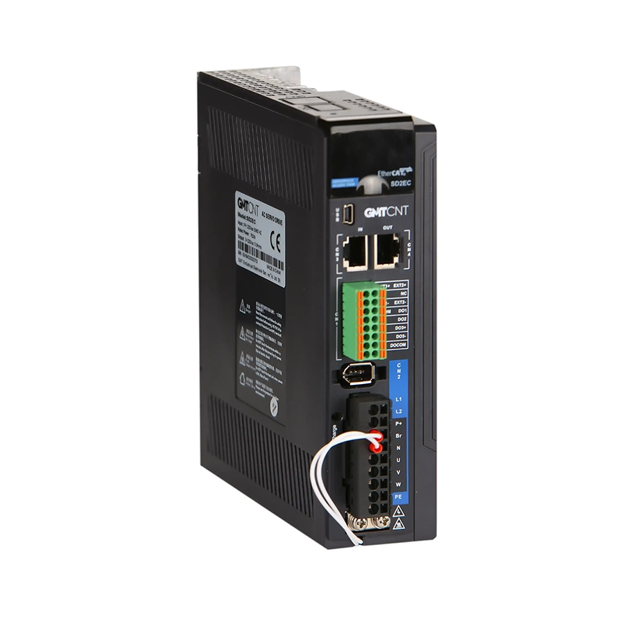 SD2EC 1 GMTCNT SD2EC: High-power servo drive, SD7 solution providing maximum efficiency in precision control and heavy-load applications. GMTCNT SD2EC: Yüksek güçlü servo sürücü, hassas kontrol ve ağır yük uygulamalarında maksimum verim sağlayan SD7 çözümü.