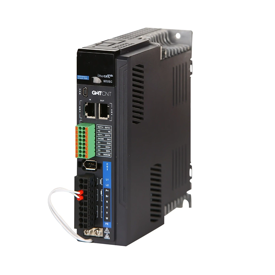 SD2EC 3 GMTCNT SD2EC: High-power servo drive, SD7 solution providing maximum efficiency in precision control and heavy-load applications. GMTCNT SD2EC: Yüksek güçlü servo sürücü, hassas kontrol ve ağır yük uygulamalarında maksimum verim sağlayan SD7 çözümü.