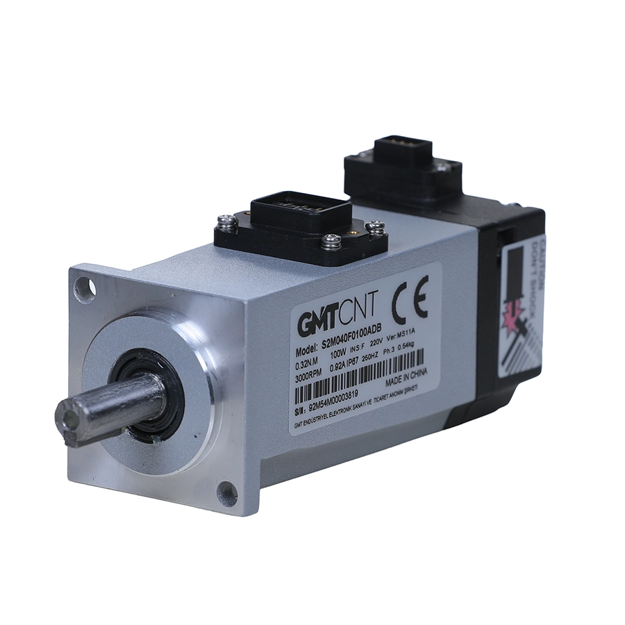 S2M060F0200ADX<br><p style="font-size:20px; color: #ed1c24;">200W Frensiz, 0,64Nm<br>3000rpm</p> 3 S2M040F0100ADB-03